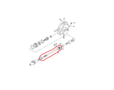 YAMAHA FJR 1300 Arbre de transmission 5JW-46172-00