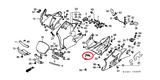 HONDA NSR 125 JC20, support carénage 64532-KY4-880