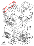 Yamaha   XTZ 750 . Durite d'huile superieure     3LD-13464-00   Occasion